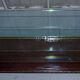 Versace console library in mahogany and brass