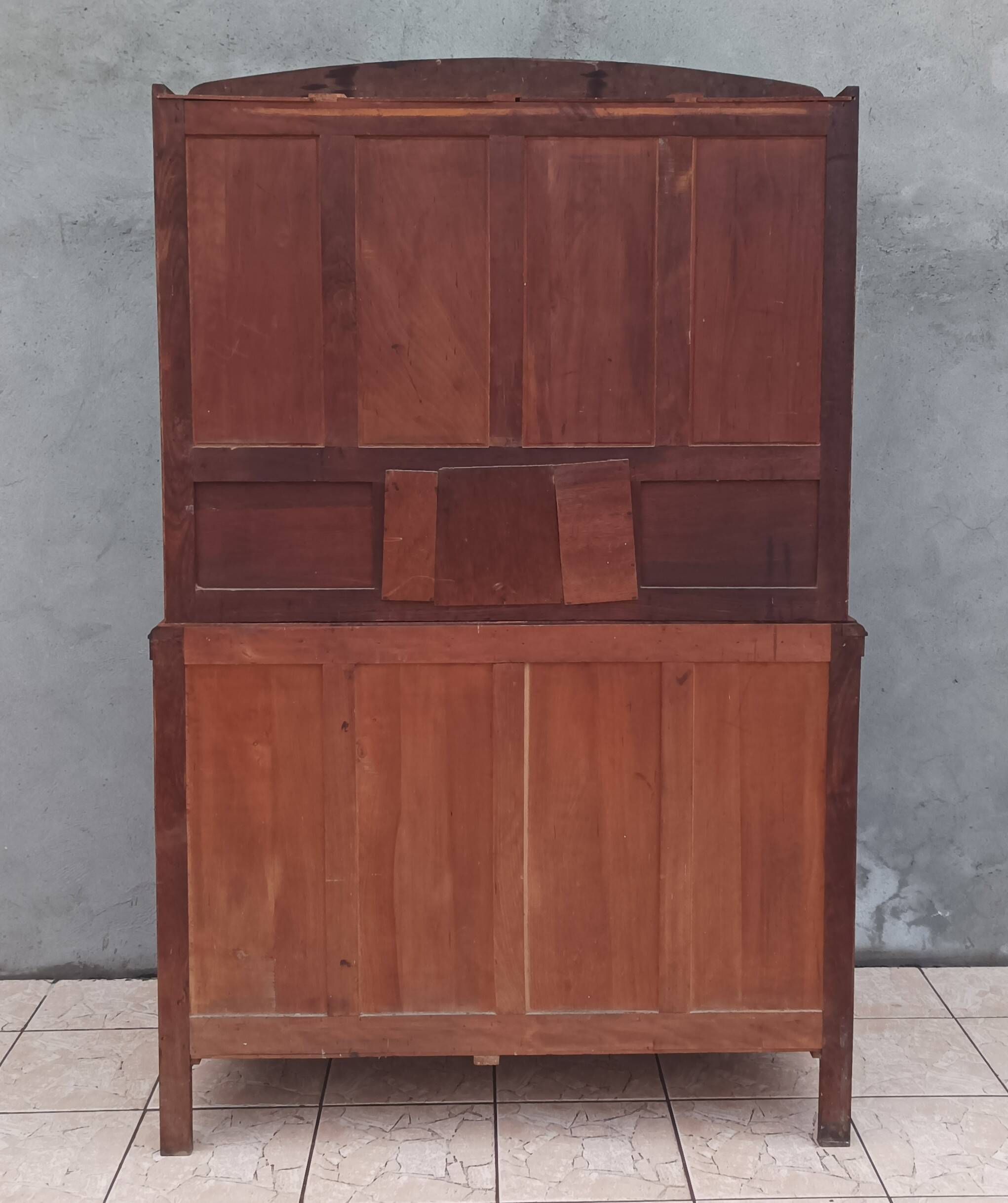 Art Deco period carved oak sideboard