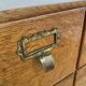 Vintage professional furniture, shannon unis france four-drawer filing cabinet for postcards