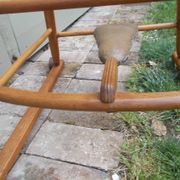 Ancienne chaise haute pour enfant Luterma