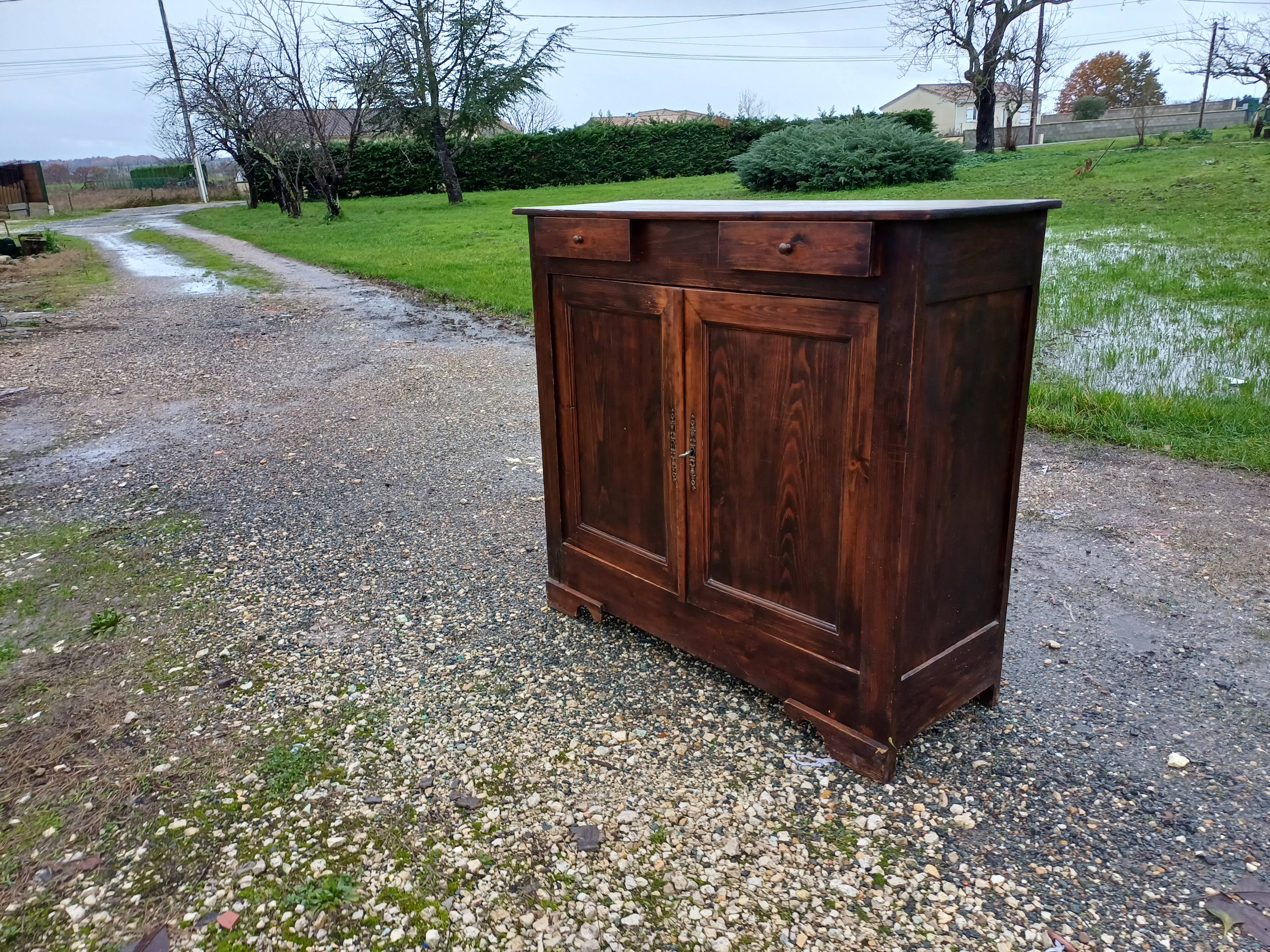 Parisian pine buffet