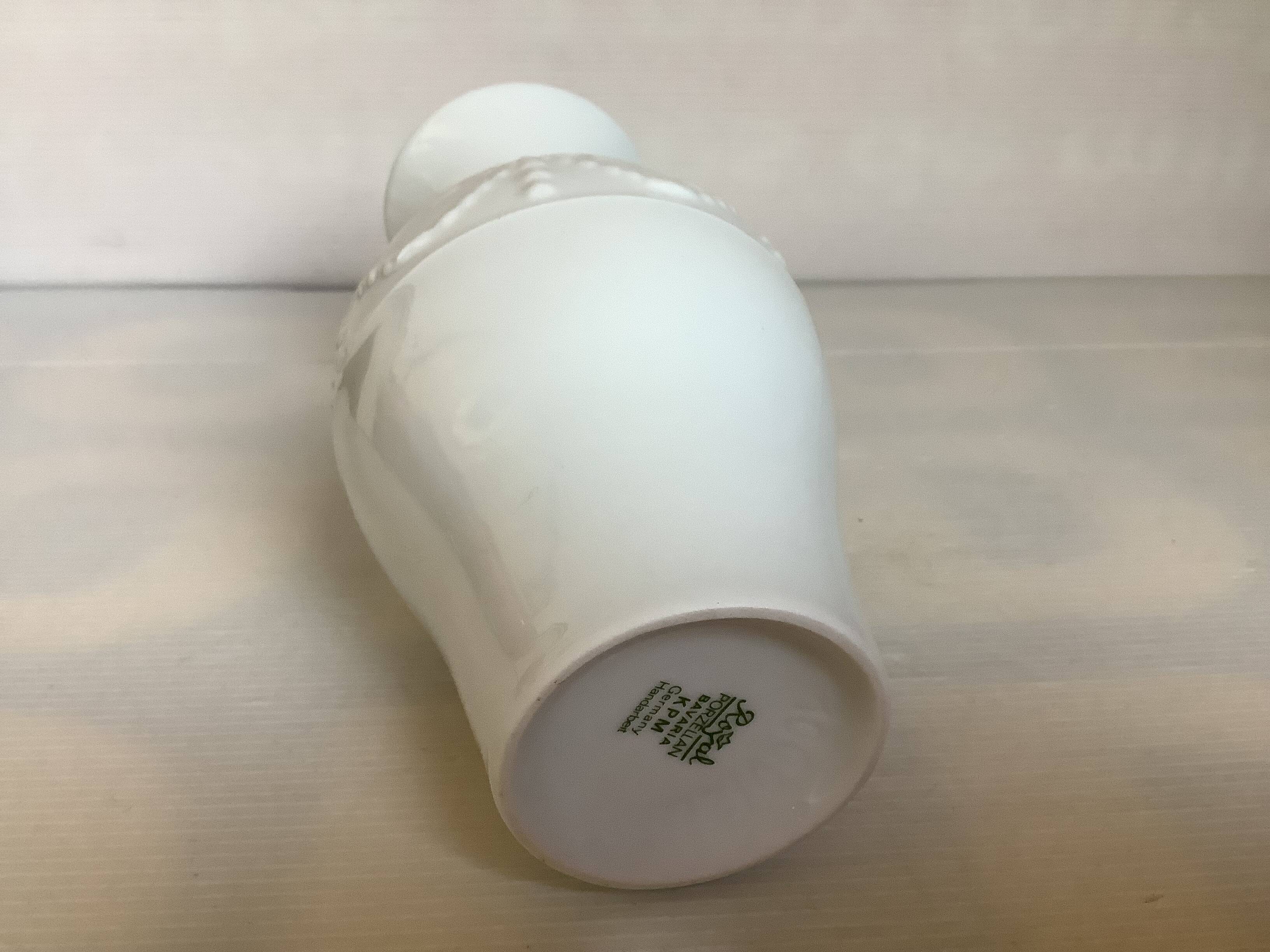 White vase KPM Bavaria Germany