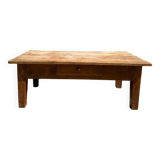Solid wood coffee table