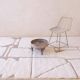 Tapis Blanc Contemporain - 300 x 206 cm