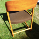 Set of 4 Baumann sleigh chairs