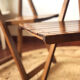 Lot of 2 folding chairs