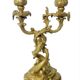 Chandelier Louis XV St Louis from the 19th century decorated with dolphins.