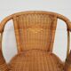 Old chair in bamboo 60s