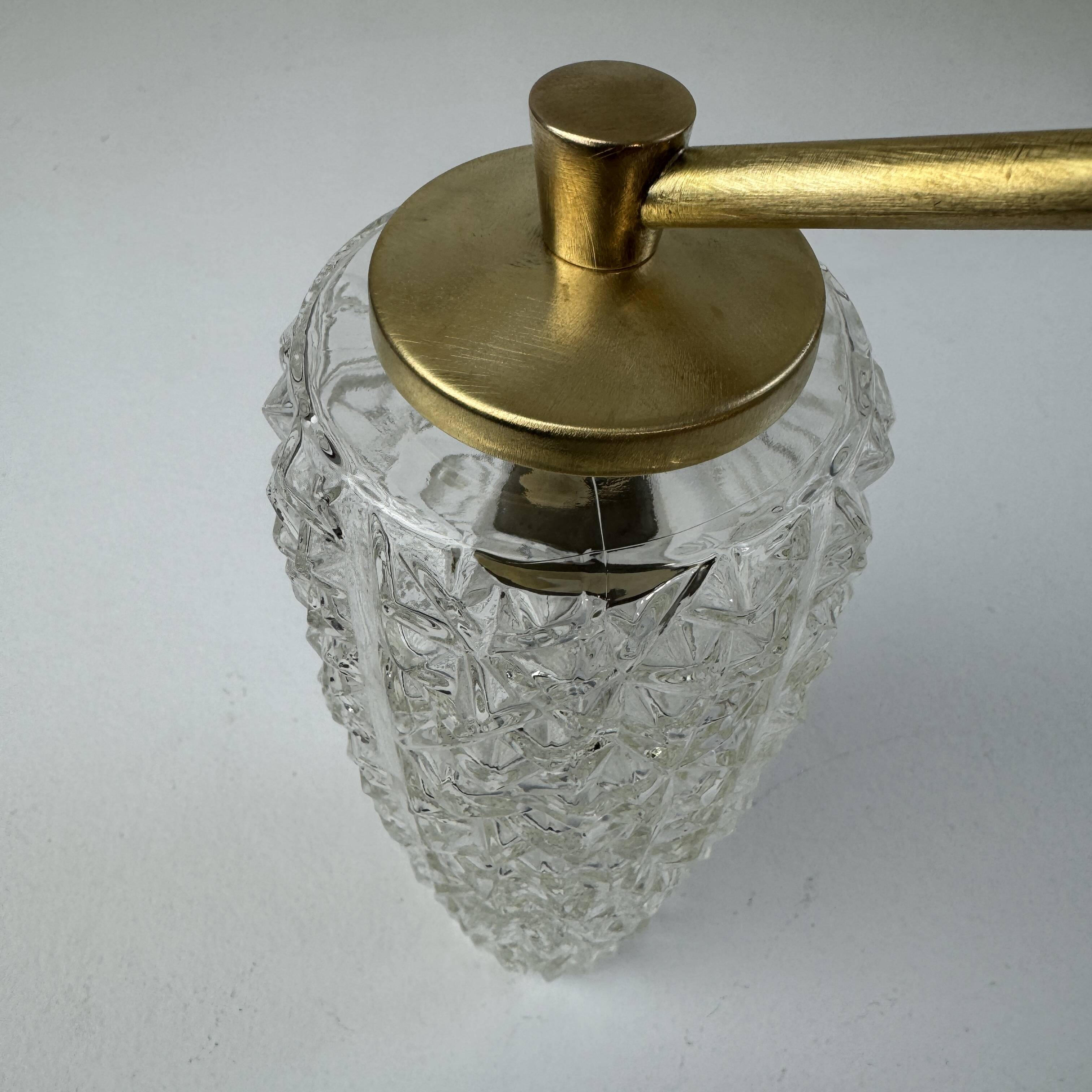 Paire d’applique vintage pointe de diamant