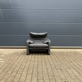Cassina Maralunga 1zit original Anthracite and gray Topstaat!