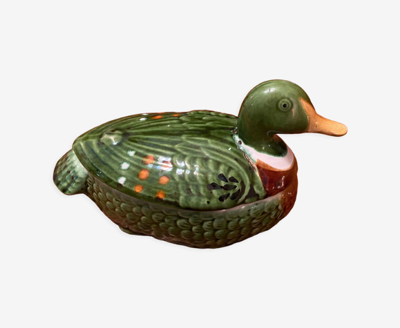Boîte canard en barbotine