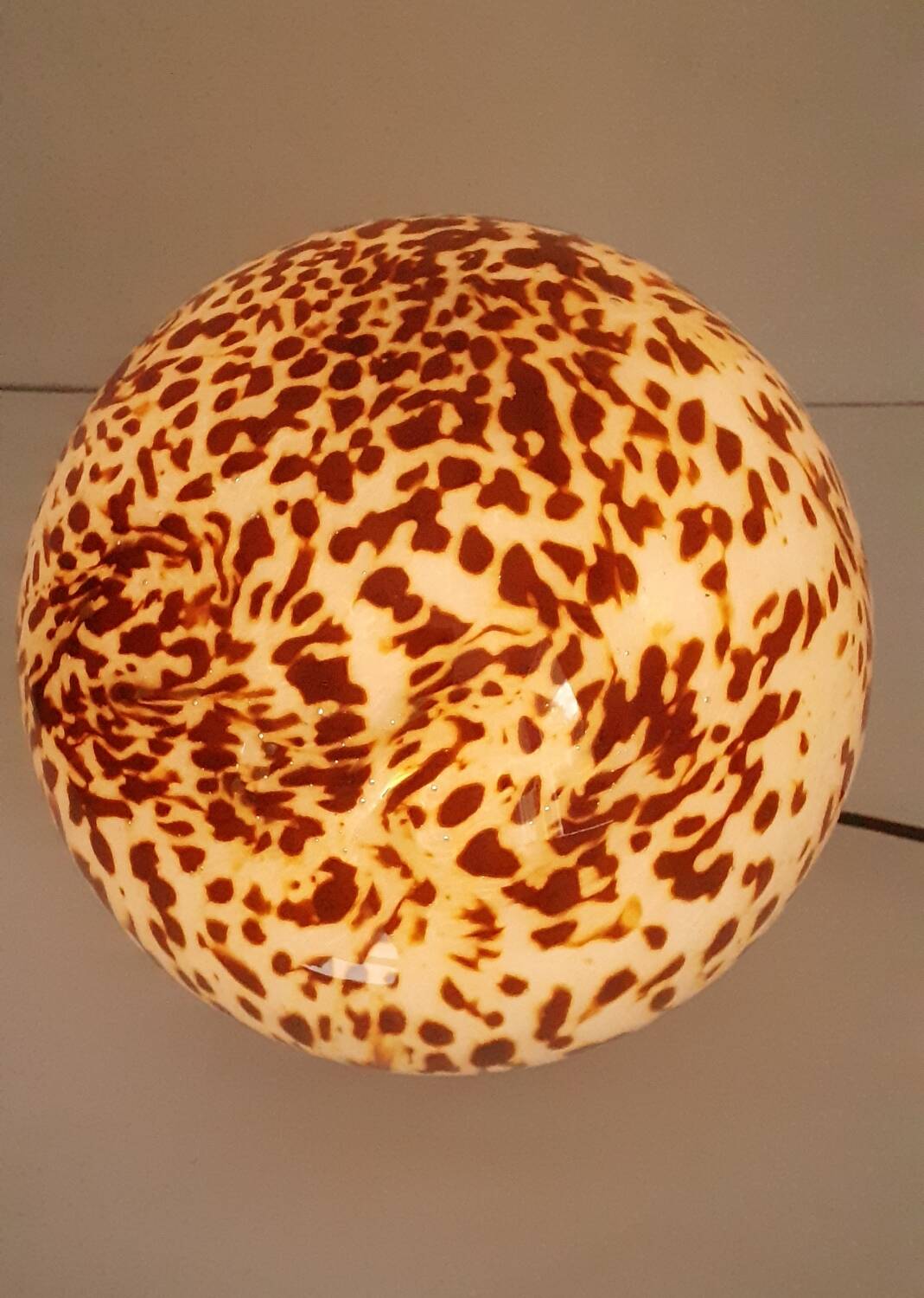 Vintage Murano Globe Lamp
