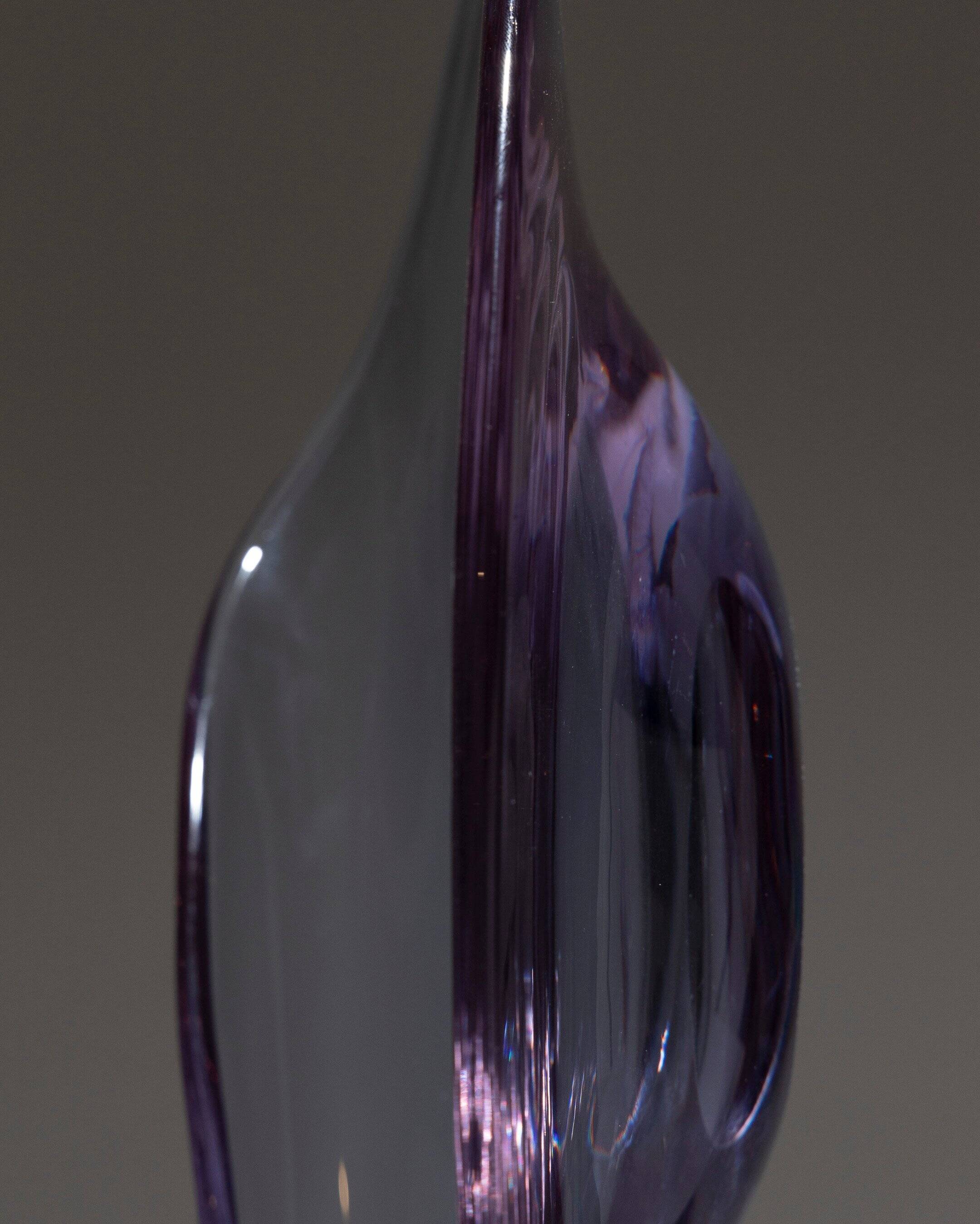 Large Sèvres crystal bowl, 1950s