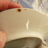 10 assiettes dessert porcelaine xixème