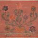 Antique grey trunk with floral details dated 1878 #26