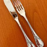 Christofle Marly model, fish cutlery, excellent condition