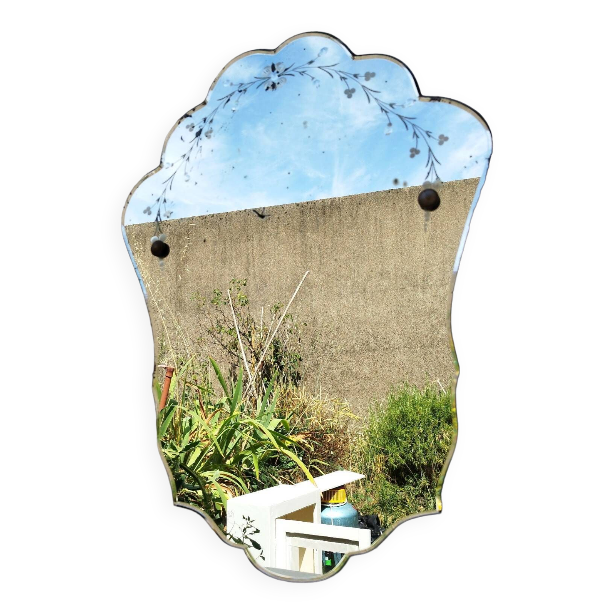 Mirror art deco design 40's vintage