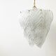 Vintage murano leaf chandelier, 1970s