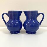 Duo of Emile Henry bistro pitchers