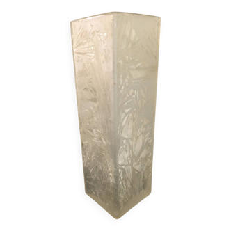 Large Art Deco crystal vase 26 cm