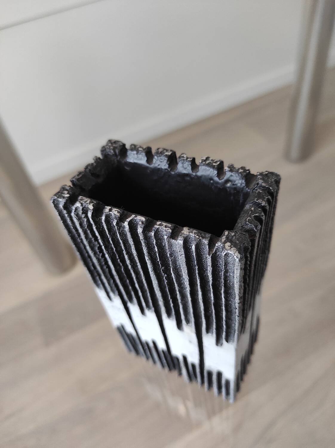 Brutalist vase, 60s.