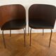 Set of table and 4 teak chairs, Fusion model by Sandra Kragnert for IKEA, Sweden, 1970s: