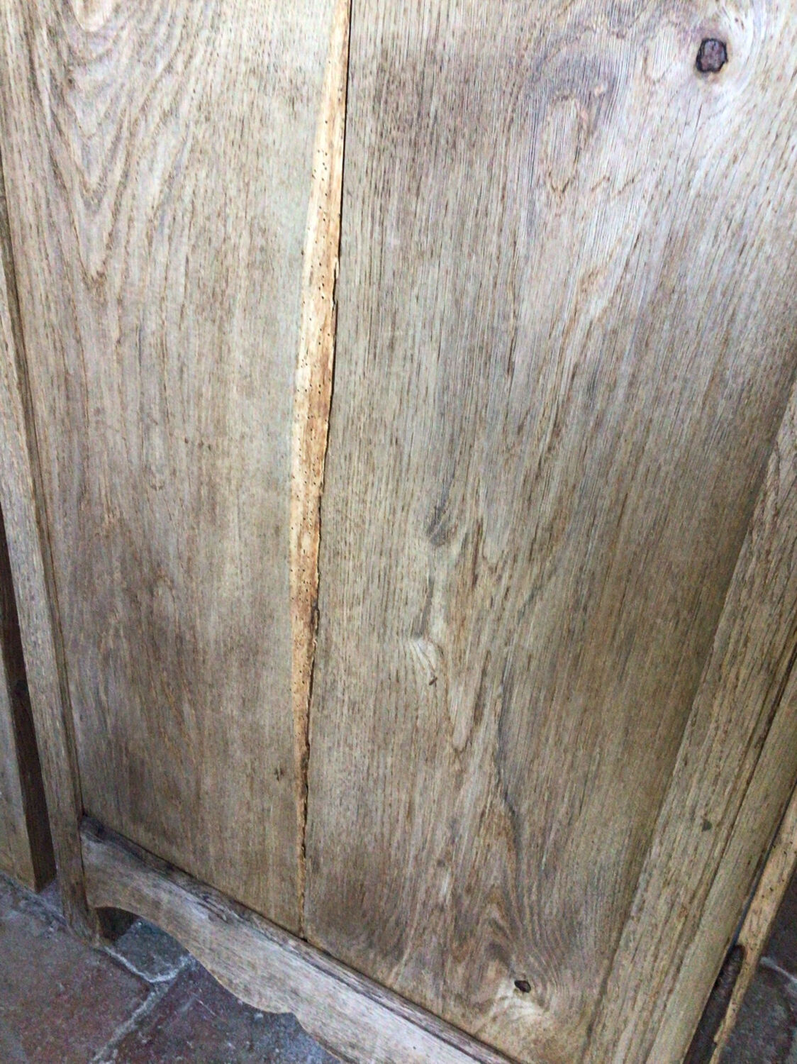19th-century oak sideboard