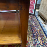 Coffee table 2 floors solid wood and pointed bamboo