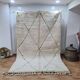 Handmade wool Berber rug 250x150 cm