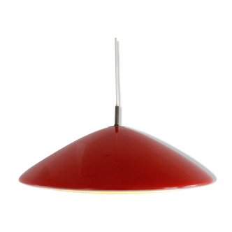 Suspension rouge par Preben Fabricius & Jørgen Kastholm pour Nordisk Solar, années 1960