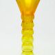 Mid-century modern vase, glass, Moser, Czechoslovakia, 1960s