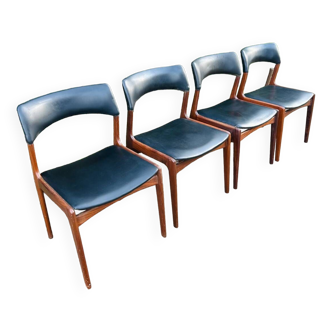 4 Samcom Scandinavian chairs