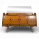 Teak enfilade by Vittorio Dassi for La Permanente Mobili Cantù