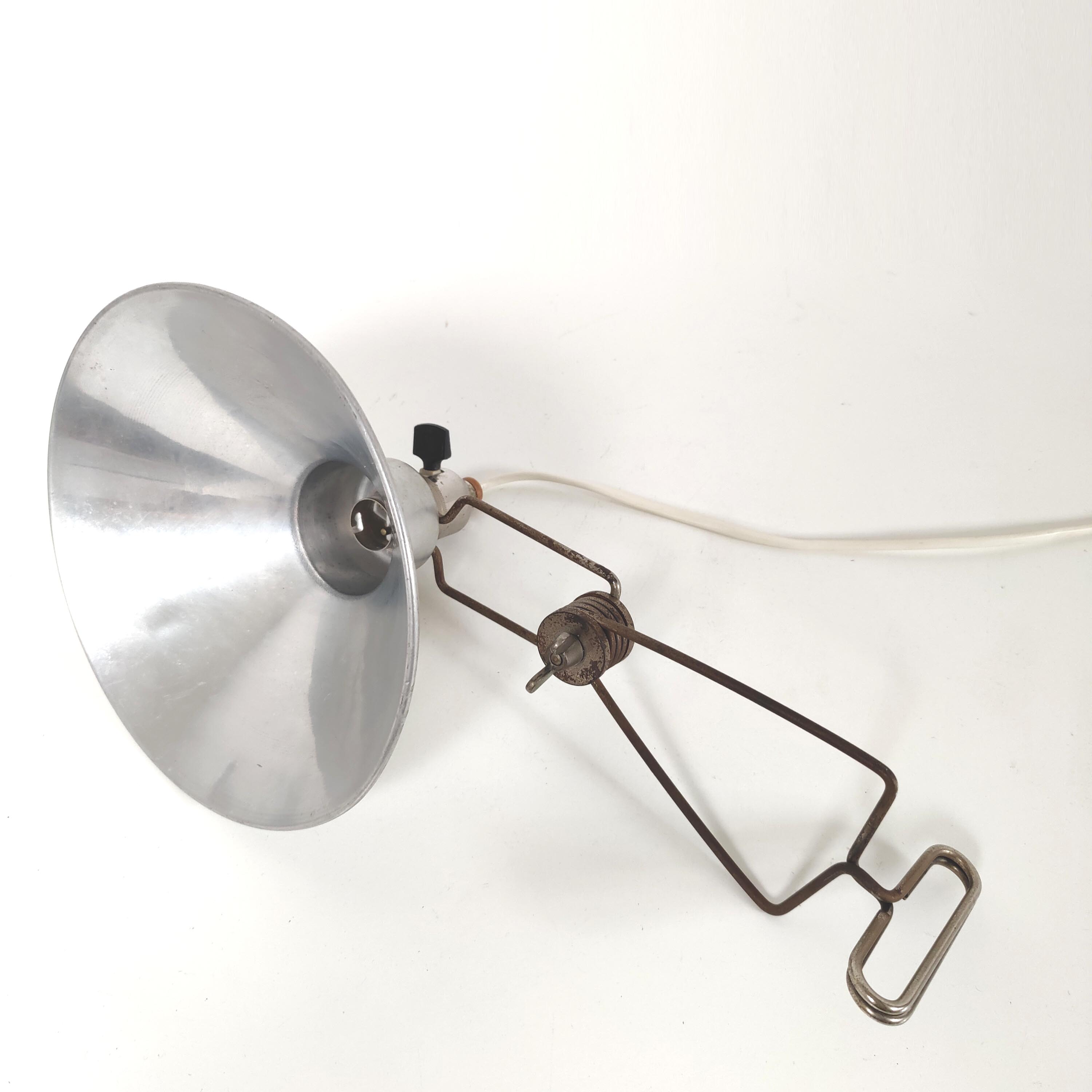 Industrial workshop clamp lamp