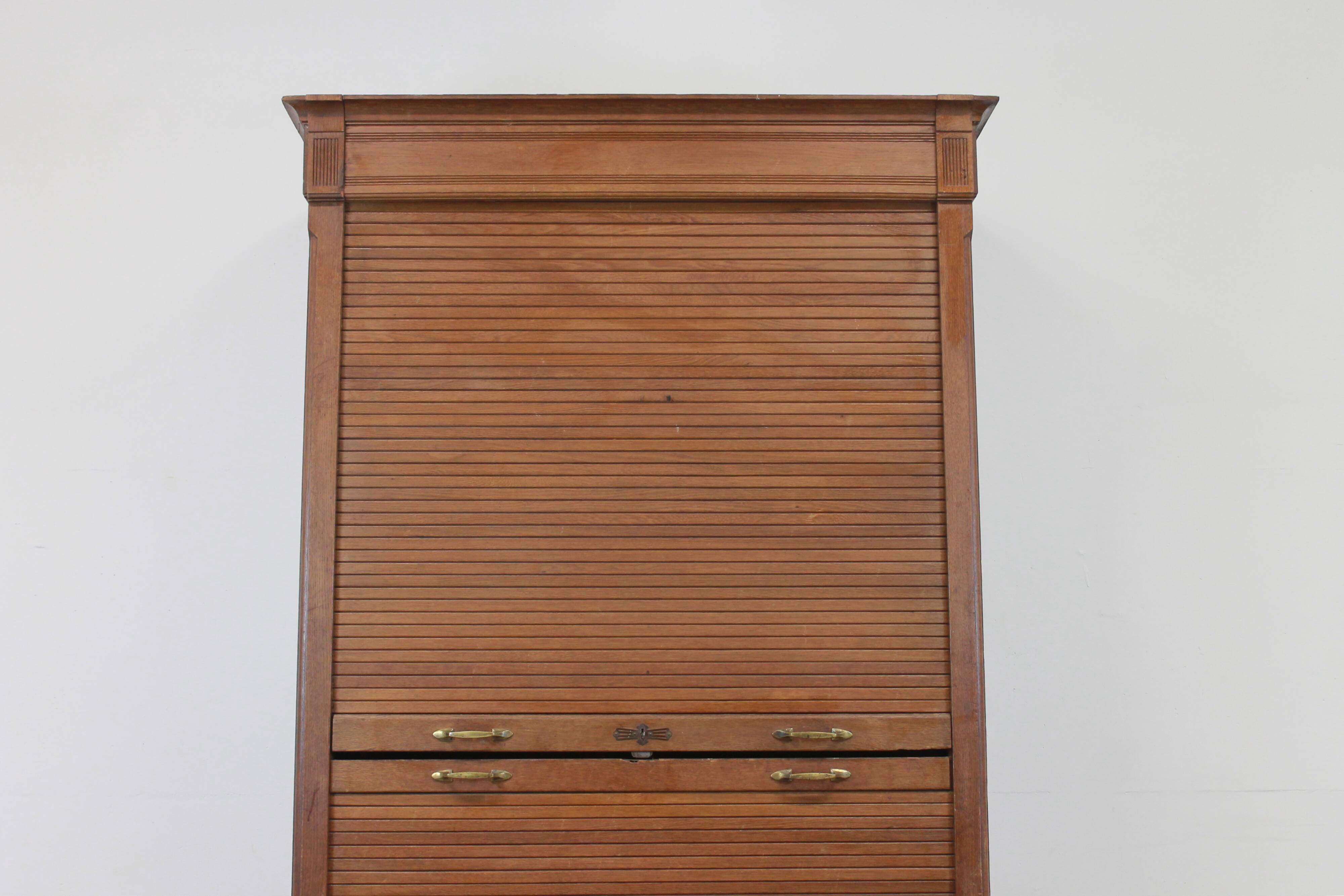Large curtain filing cabinet