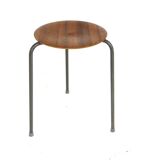 Scandinavian teak stool, Sweden, 1960