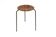 Tabouret scandinave en teck, Suède, 1960