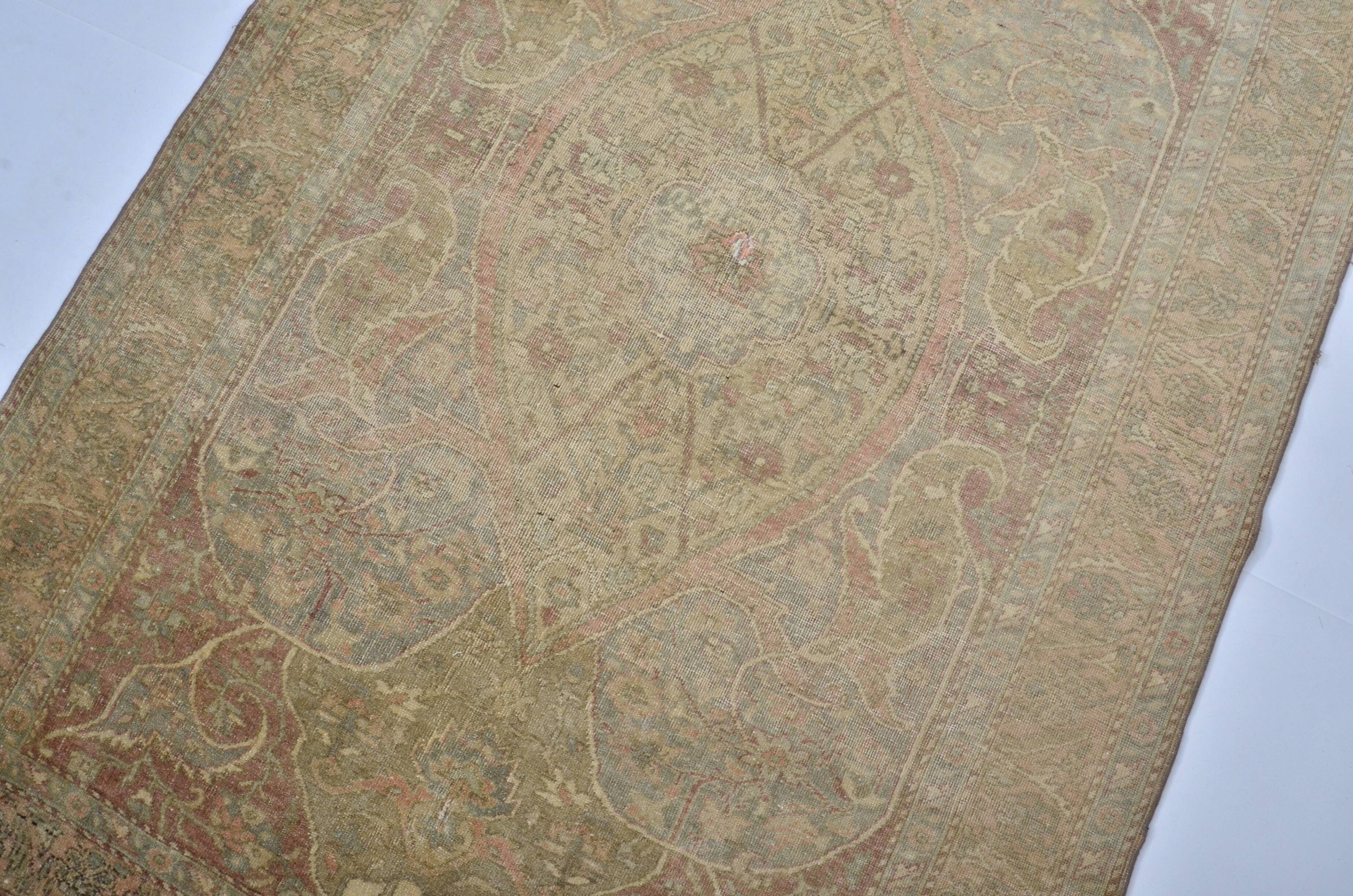 Tapis vintage Oushak antique sku 3097