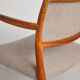 Ensemble de 2 fauteuils danois Niels O. Møller 65, design du XXe siècle