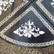 Coffee table Asian décor inlaid with vintage antique mother-of-pearl
