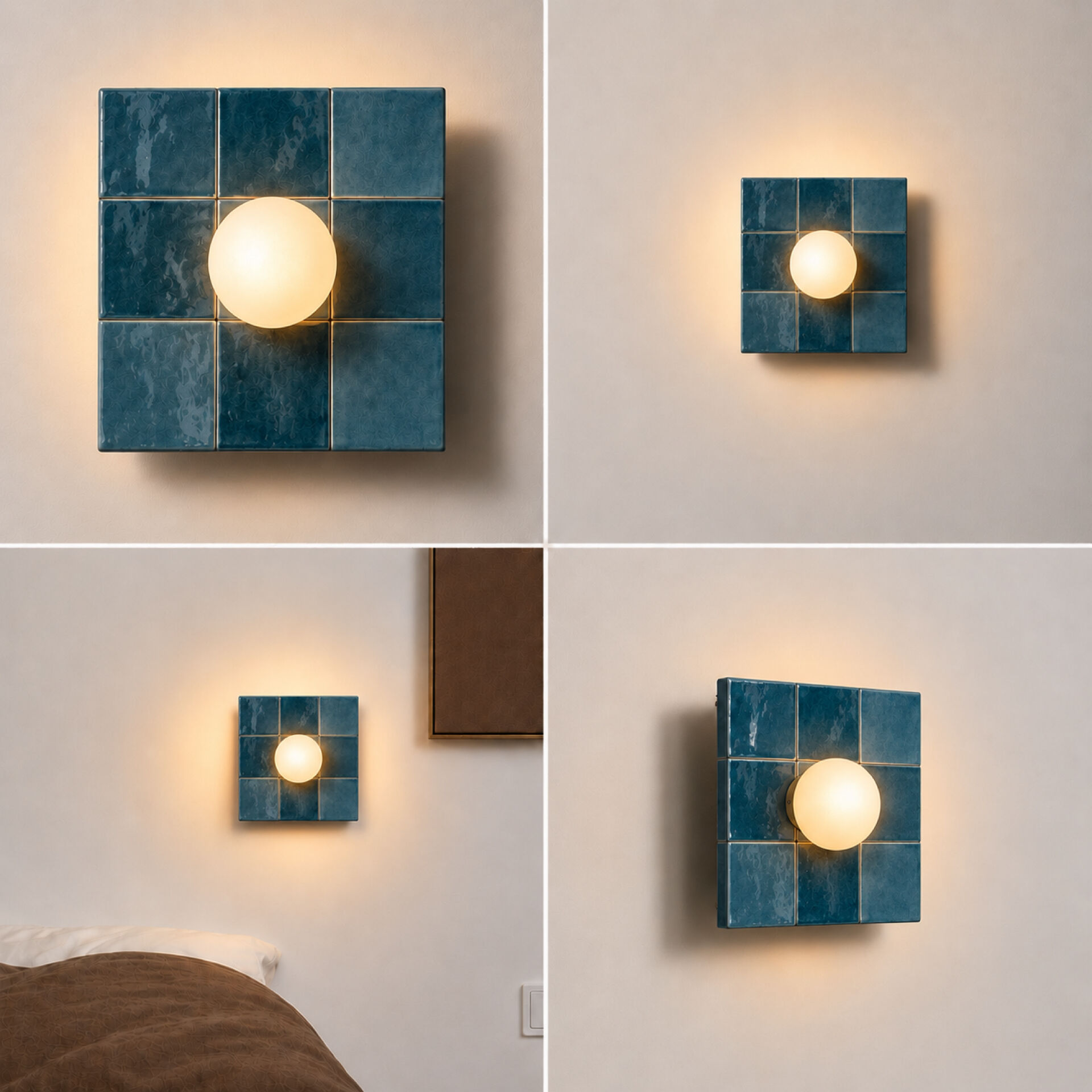 Applique en céramique zellige