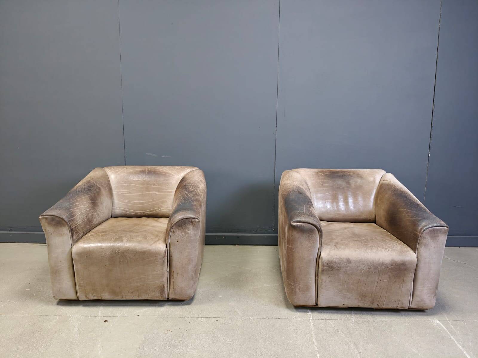 De Sede DS47 armchairs set of 2, 1960s