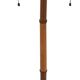 Scandinavian teak and leather floor lamp, Sweden, 1960