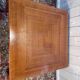 Cherry wood coffee table by léon krier for giorgetti
