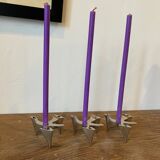3 Vogelflug Hammonia modular candlesticks, 1970