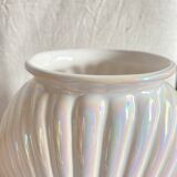 Vintage iridescent vase