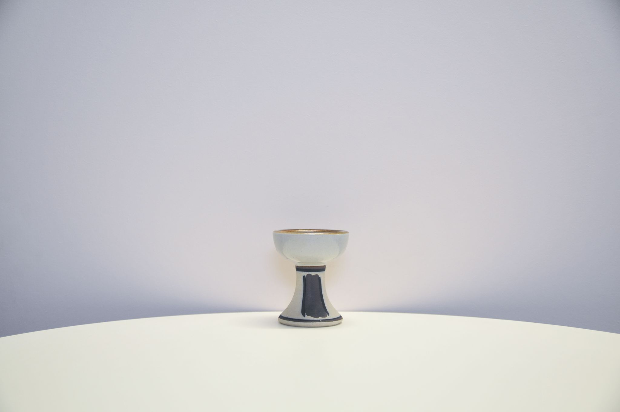 Chandelier en poterie vintage danoise Hanne Stentøj