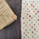 Colourful polka dot Berber bedroom rug
