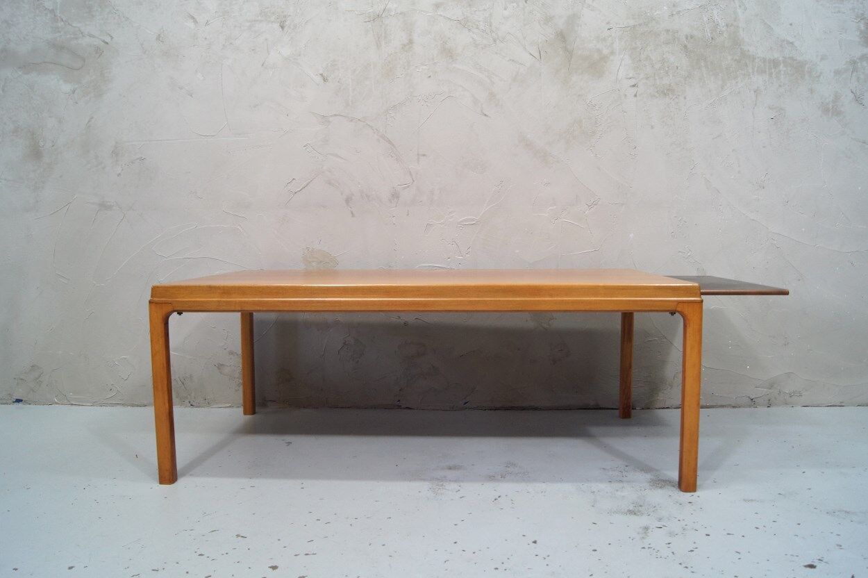 Scandinavian minimalist teak coffee table, 1960s