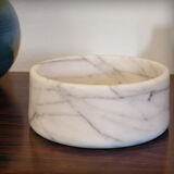 Carrara marble fruit cup
